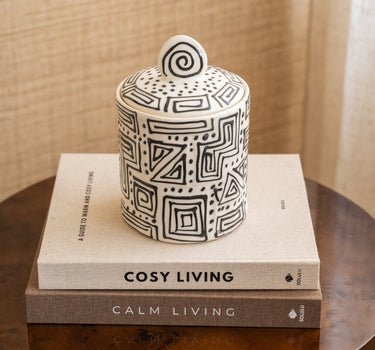 Storage Jar Pattern Ceramic - Things I Like Things I Love