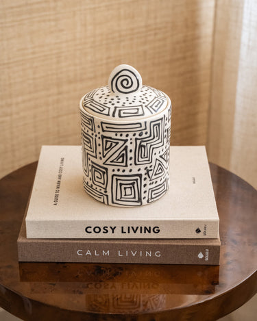 Storage Jar Pattern Ceramic - Things I Like Things I Love