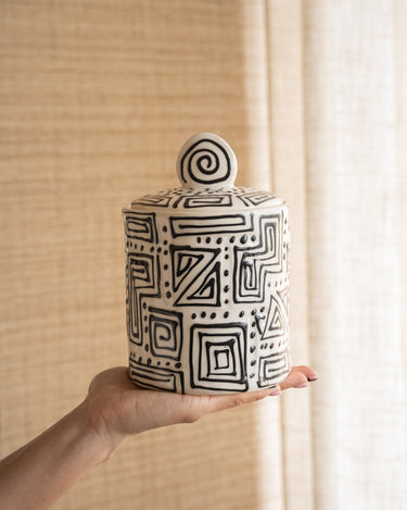 Storage Jar Pattern Ceramic - Things I Like Things I Love