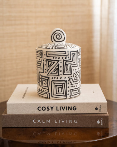 Storage Jar Pattern Ceramic - Things I Like Things I Love