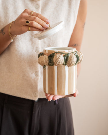Storage Jar Walnuts Dolomite - Things I Like Things I Love