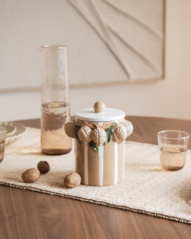 Storage Jar Walnuts Dolomite - Things I Like Things I Love
