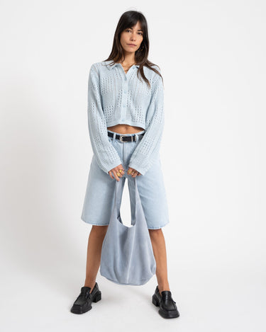 Sue Polo Neck Knit Skyway - Things I Like Things I Love