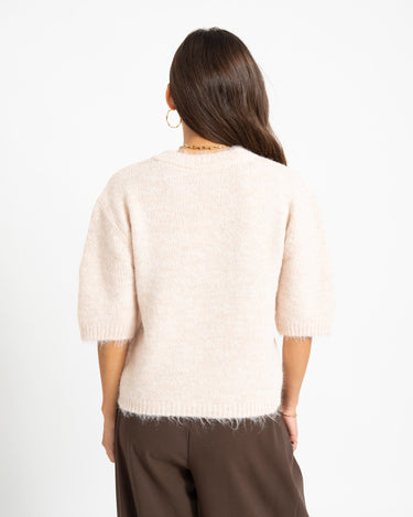 Sutton O-Neck Knit Birch - Things I Like Things I Love