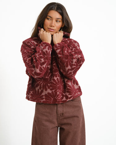 Sweatshirt Bordeaux - Things I Like Things I Love