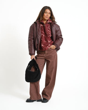 Sweatshirt Bordeaux - Things I Like Things I Love