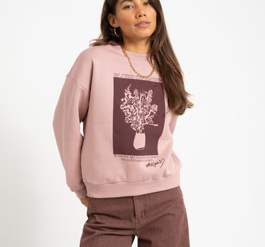 Sweatshirt Roze - Things I Like Things I Love