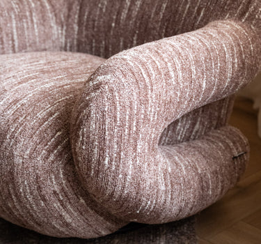 Swivel Armchair Folke Dust Rose - Things I Like Things I Love