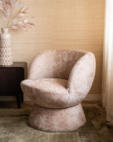 Swivel Armchair Indi Natural - Things I Like Things I Love