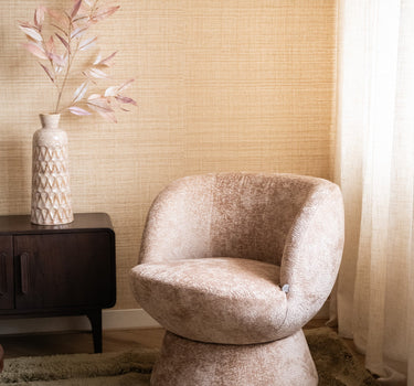 Swivel Armchair Indi Natural - Things I Like Things I Love