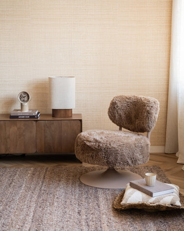 Swivel Chair Furlo Furry Brown - Things I Like Things I Love