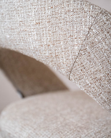 Swivel Dining Chair Natural Melange - Things I Like Things I Love