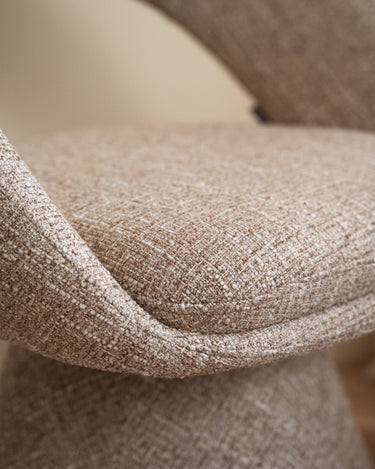 Swivel Dining Chair Natural Melange - Things I Like Things I Love