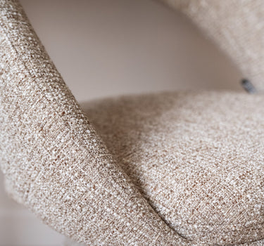 Swivel Dining Chair Natural Melange - Things I Like Things I Love