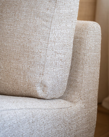 Swivel Lounge Chair Lucia Beige - Things I Like Things I Love