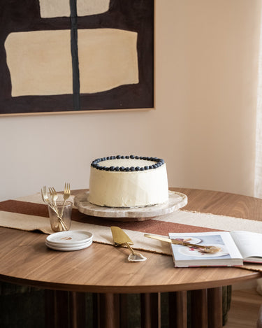 Swivel Tray Marble Beige - Things I Like Things I Love