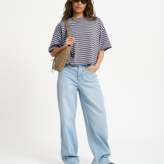 T-shirt Ole Stripes Blue - Things I Like Things I Love