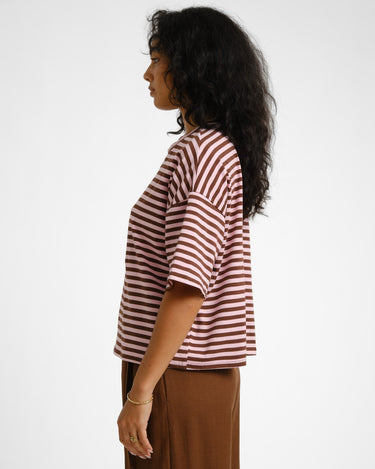 T-shirt Ole Stripes Light Pink - Things I Like Things I Love