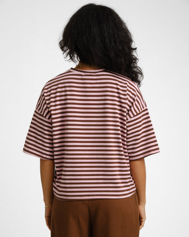 T-shirt Ole Stripes Light Pink - Things I Like Things I Love