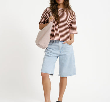 T-shirt Ole Stripes Pink - Things I Like Things I Love