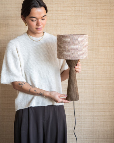 Table Lamp Festina Ravi Brown - Things I Like Things I Love