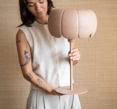 Table Lamp Flower Dusty Pink - Things I Like Things I Love