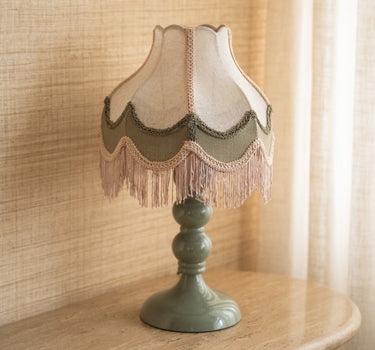 Table Lamp Fringaloo Green - Things I Like Things I Love