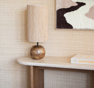 Table Lamp Gadja Wood - Things I Like Things I Love