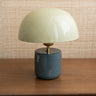 Table Lamp Iron Mint/Petrol Blue - Things I Like Things I Love