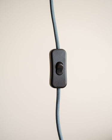 Table Lamp Iron Mushy Mint/Petrol Blue - Things I Like Things I Love