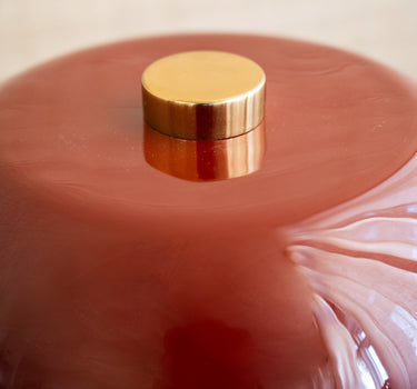 Table Lamp Iron Red - Things I Like Things I Love