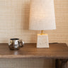 Table Lamp Kardan Travertine Elipse - Things I Like Things I Love