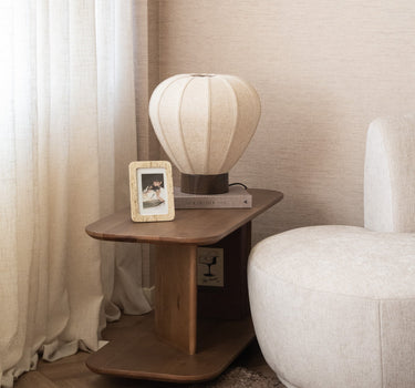 Table Lamp Kyzo Linen - Medium - Things I Like Things I Love