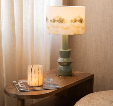 Table Lamp Landscape Green - Things I Like Things I Love