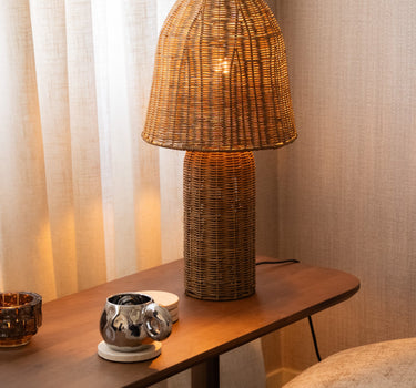 Table Lamp Mandor Rattan - Things I Like Things I Love