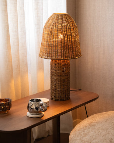 Table Lamp Mandor Rattan - Things I Like Things I Love