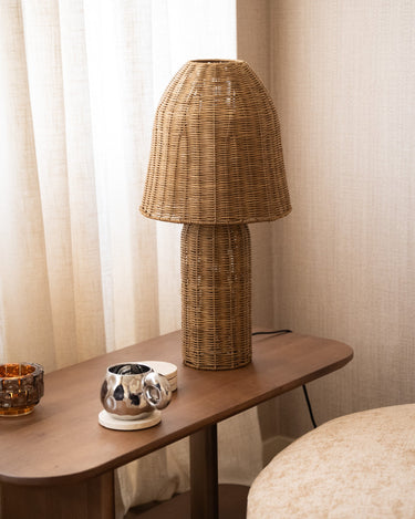 Table Lamp Mandor Rattan - Things I Like Things I Love