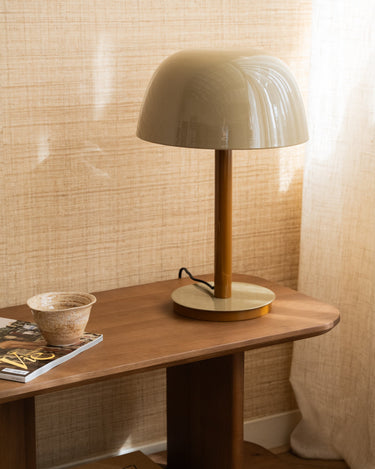 Table Lamp Marivet Brown - Things I Like Things I Love