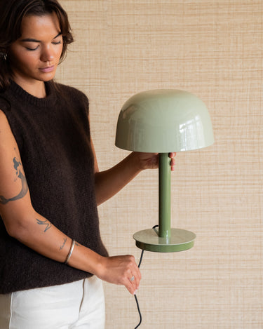 Table Lamp Marivet Green - Things I Like Things I Love