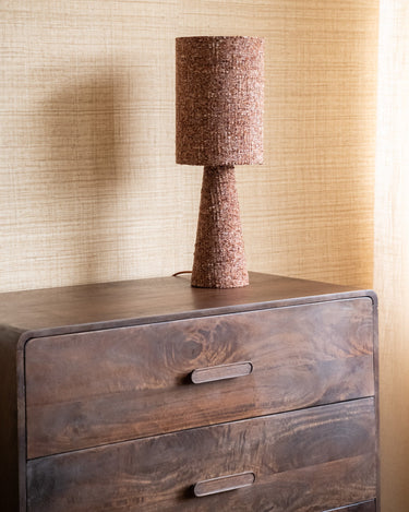 Table Lamp Micky Burgundy - Things I Like Things I Love