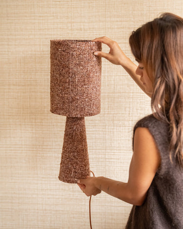 Table Lamp Micky Burgundy - Things I Like Things I Love