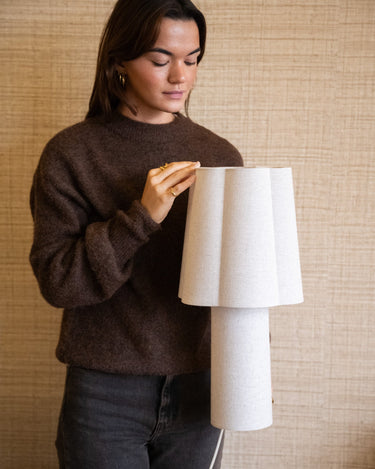 Table Lamp Musaby Linen - Things I Like Things I Love