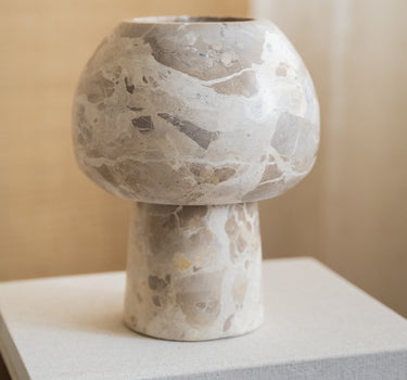 Table Lamp Mushroom Marble - Things I Like Things I Love
