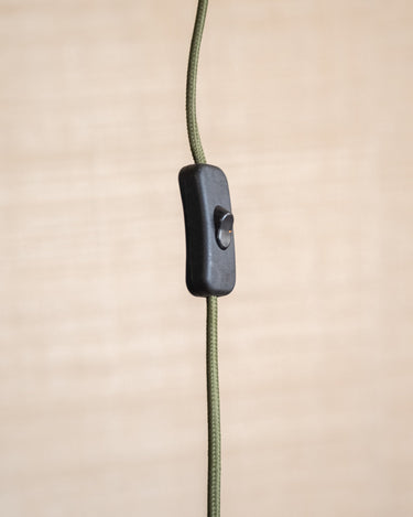 Table Lamp Mushroom Olive Green - Things I Like Things I Love