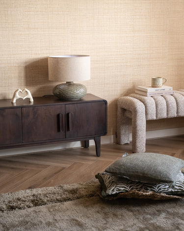 Table Lamp Oldham Green/Beige - Things I Like Things I Love