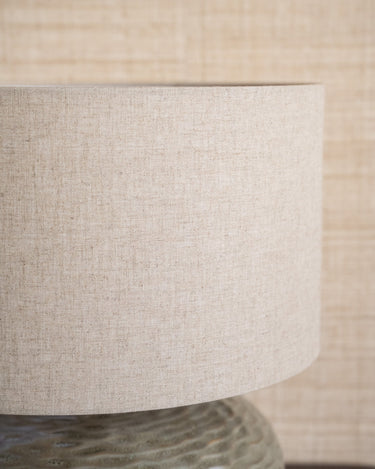 Table Lamp Oldham Green/Beige - Things I Like Things I Love