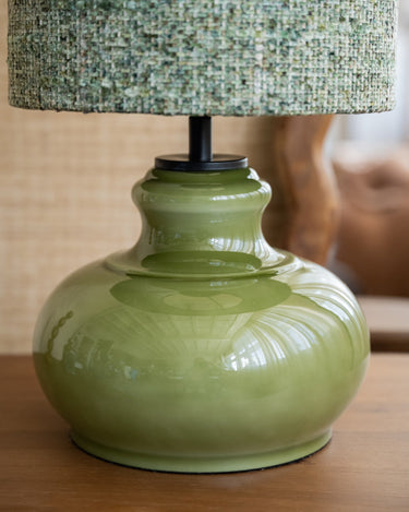 Table Lamp Ozzy Olive Green - Things I Like Things I Love