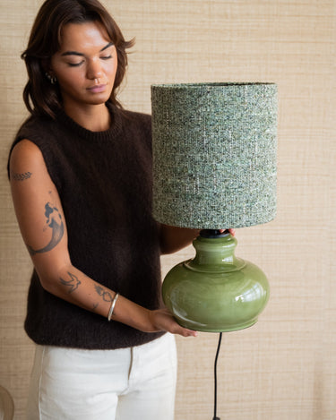 Table Lamp Ozzy Olive Green - Things I Like Things I Love