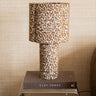 Table Lamp Pia Pattern Brown - Things I Like Things I Love