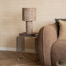 Table Lamp Pia Pattern Brown - Things I Like Things I Love
